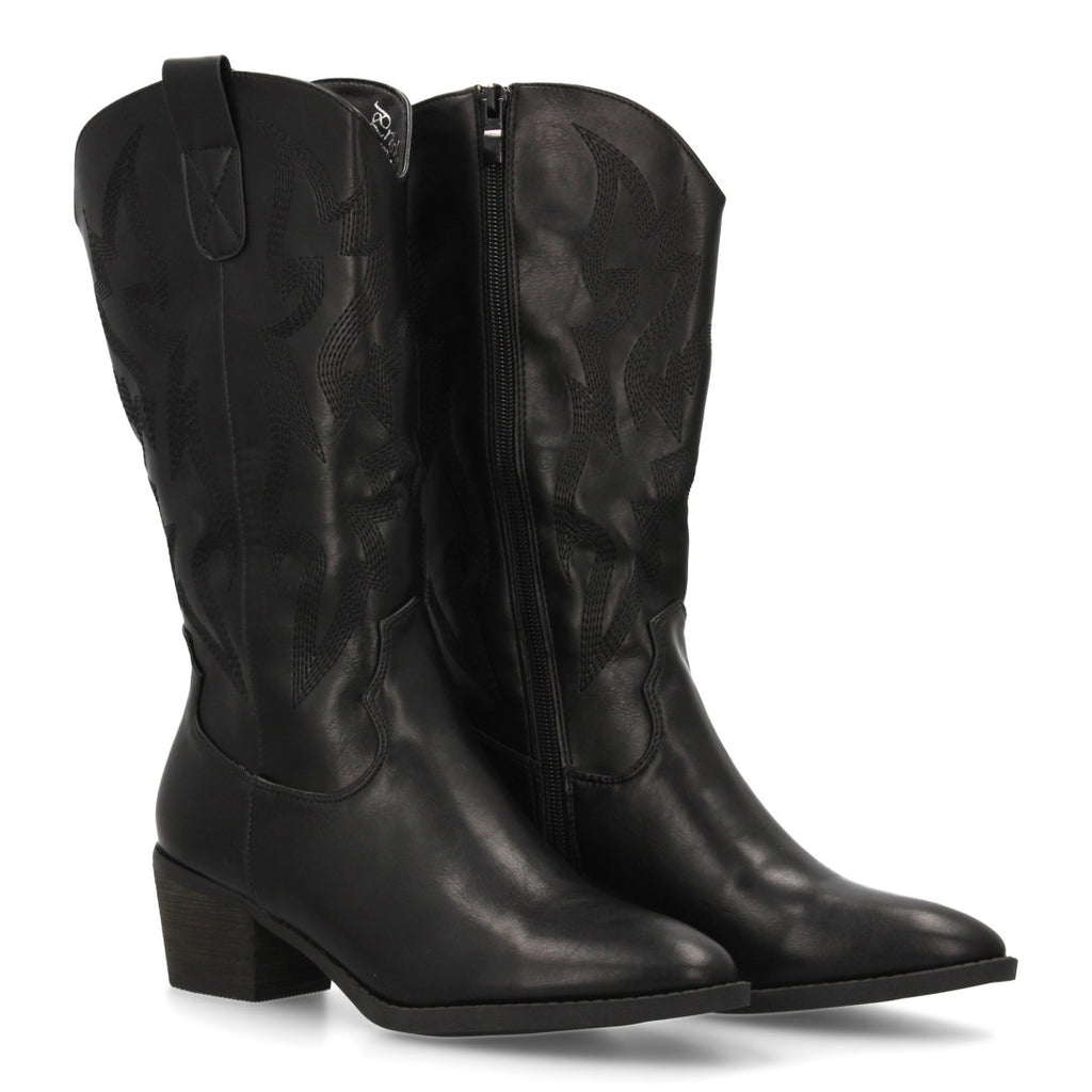 MELFIA Stiefel in Schwarz