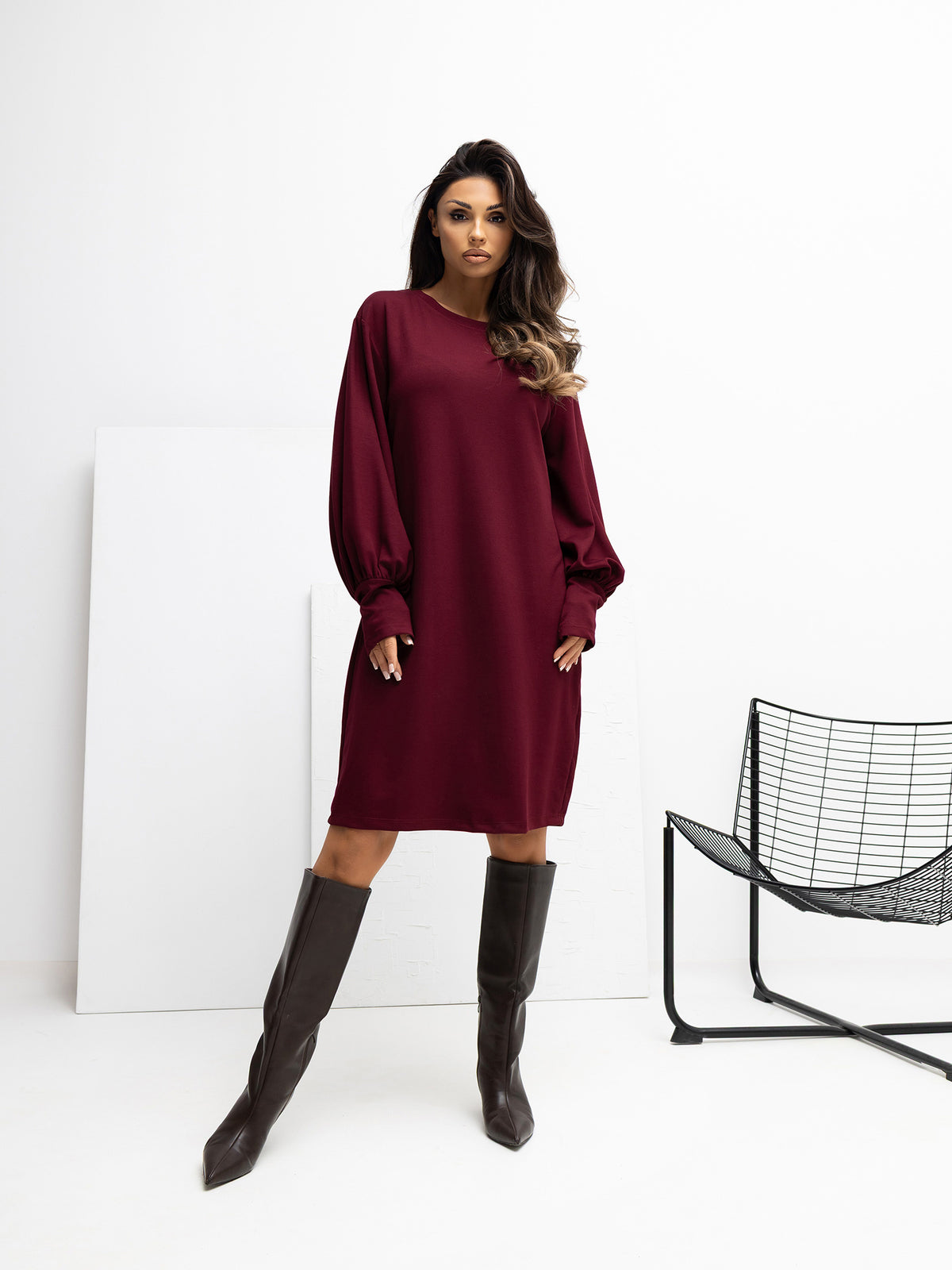 MELFIA Soft Touch Oversize Dress