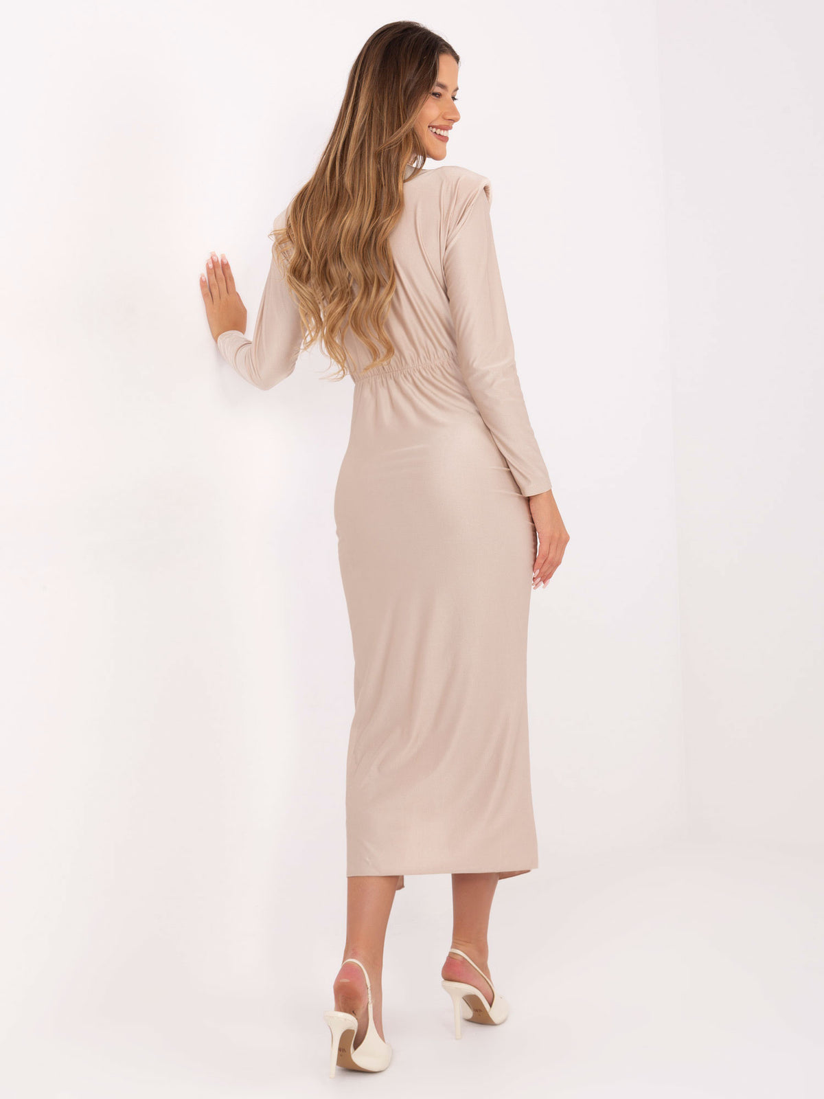 MELFIA Long Detail Dress