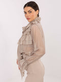 MELFIA Elegante Bluse mit Schleife
