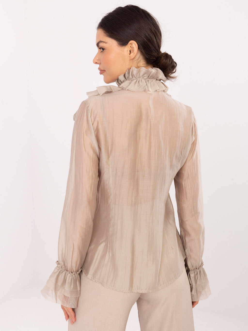 MELFIA Elegante Bluse mit Schleife