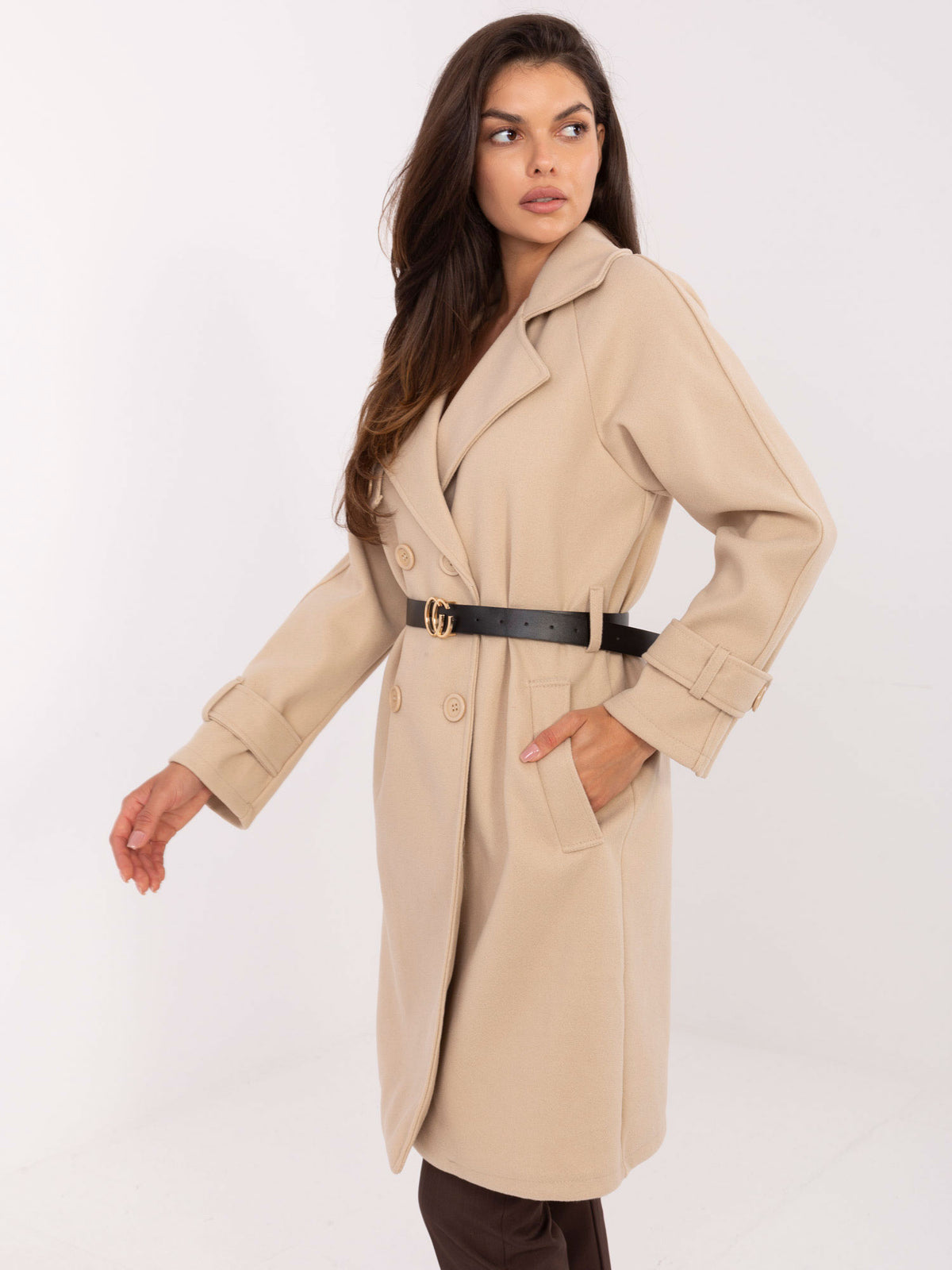 MELFIA Belted Coat