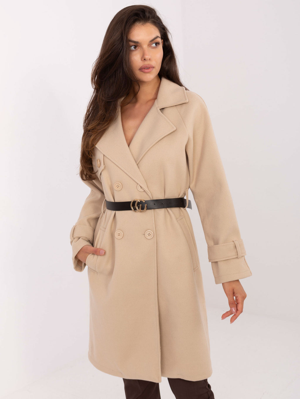 MELFIA Belted Coat