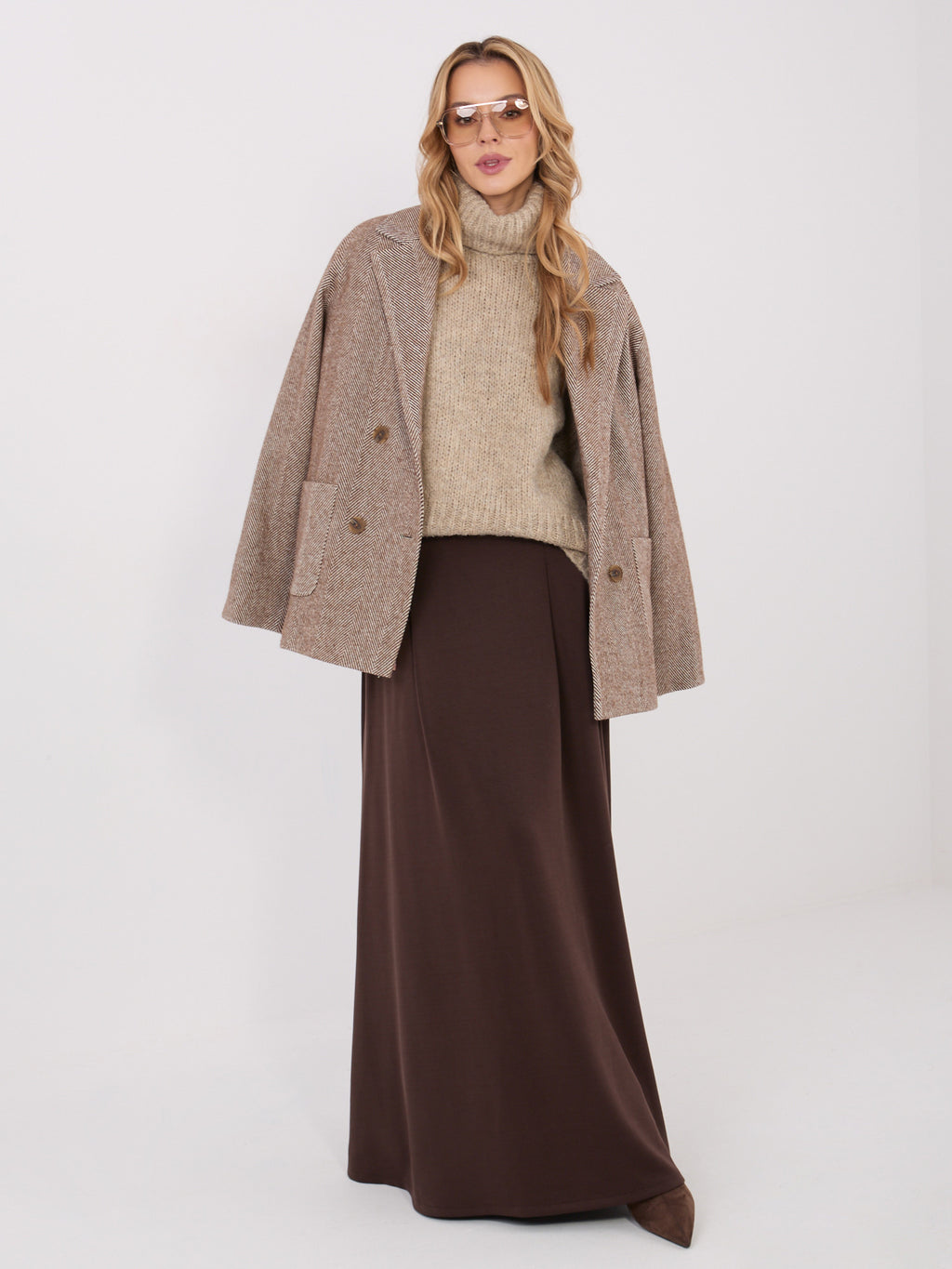 MELFIA  – Eleganter Rollkragenpullover aus Wolle