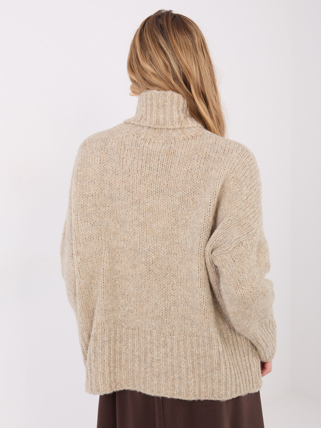 MELFIA  – Eleganter Rollkragenpullover aus Wolle
