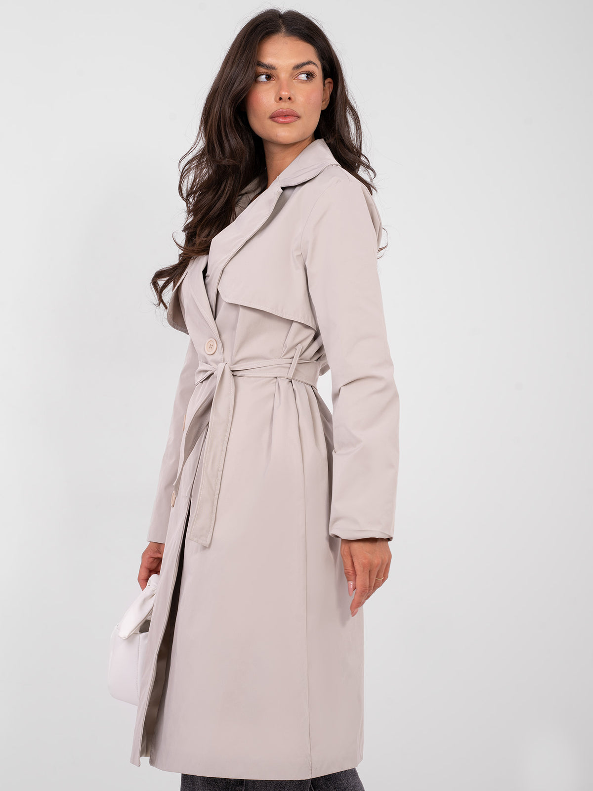 MELFIA – Damen-Trenchcoat mit Futter