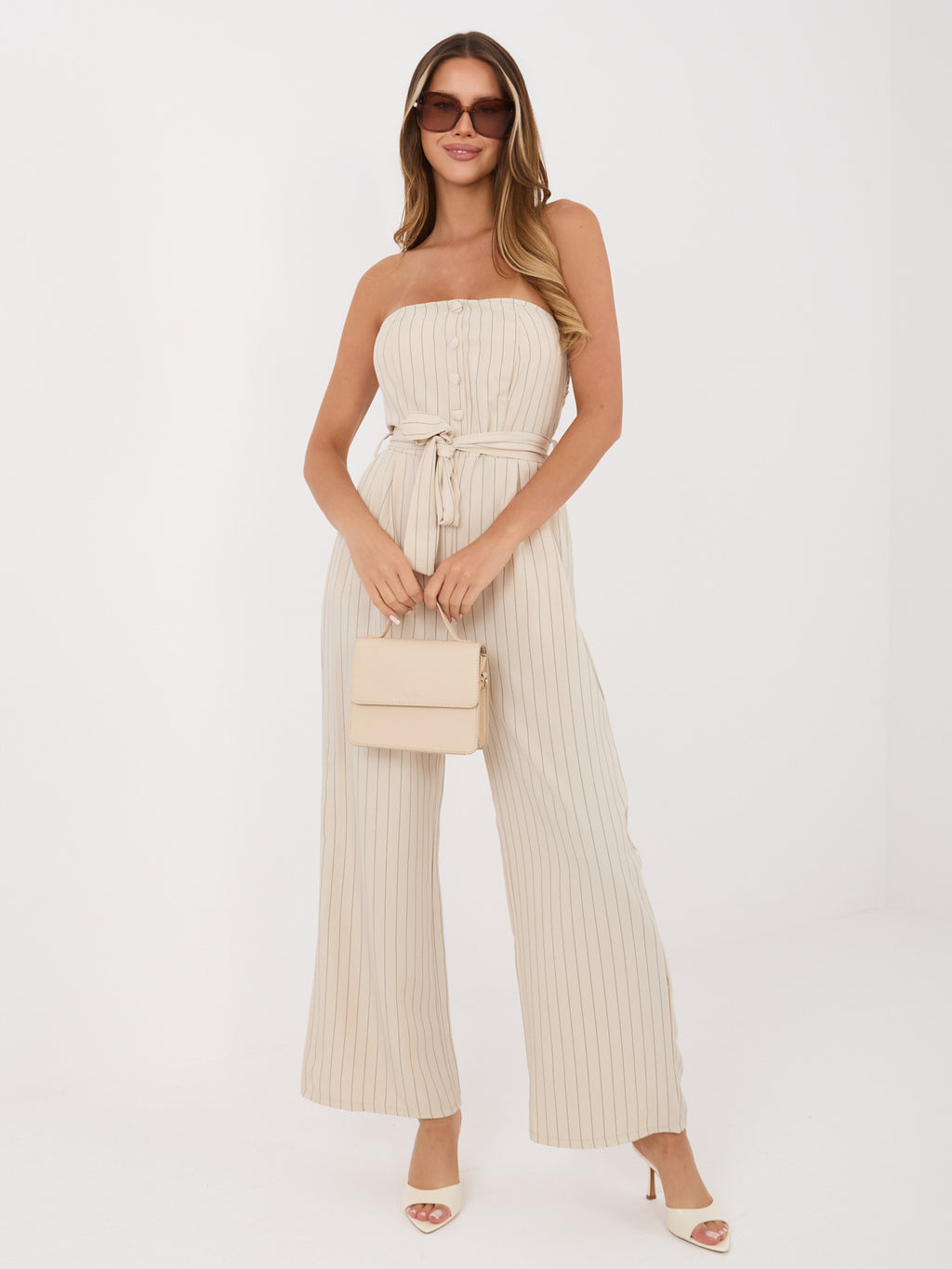 MELFIA® Damen-Overall mit elastischer Raffung – Elegant & Modern