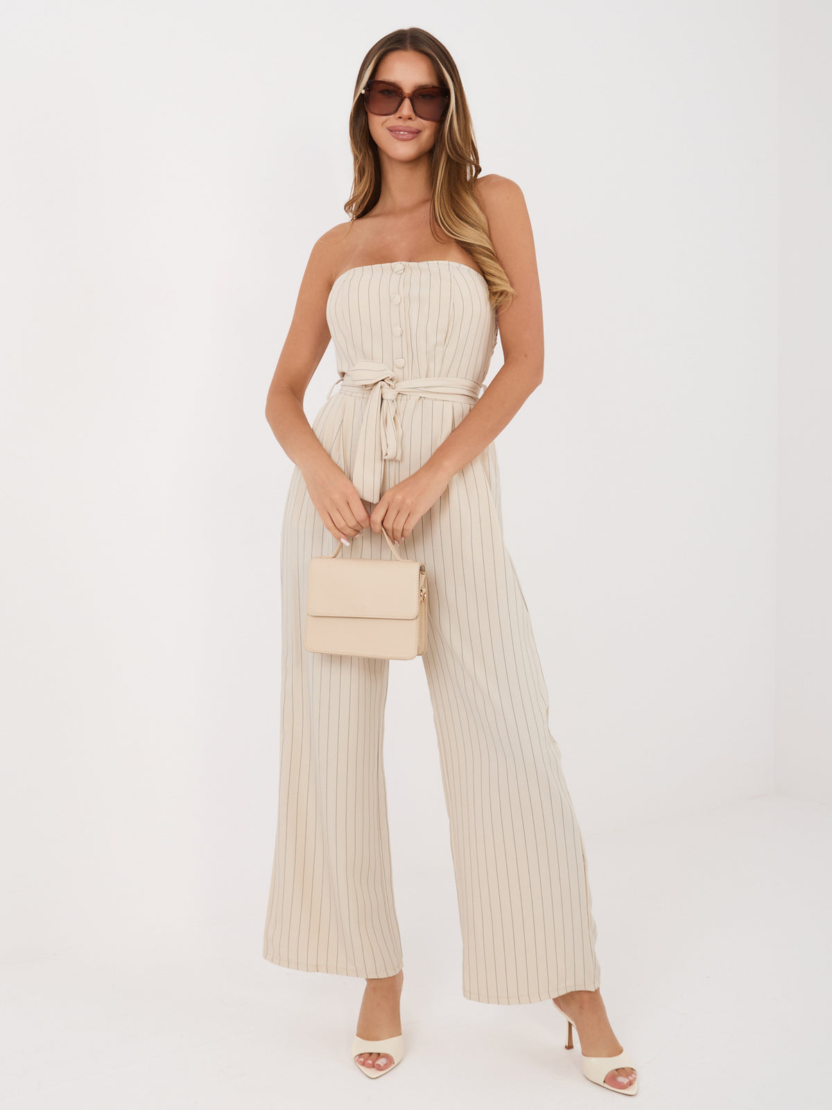 MELFIA® Damen-Overall mit elastischer Raffung – Elegant & Modern