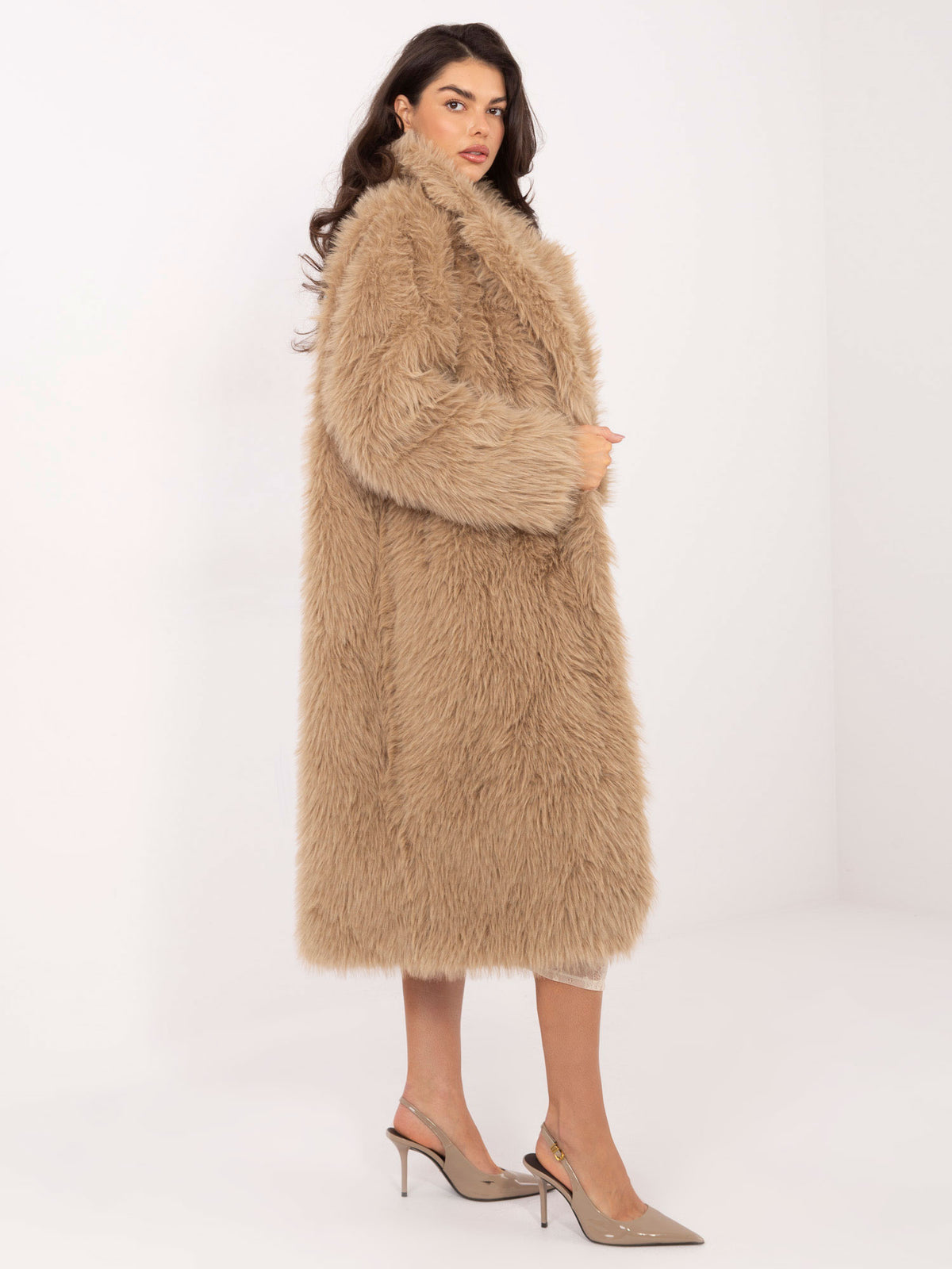 MELFIA ALESSIA – Eleganter Wintermantel für Frauen aus Kunstfell