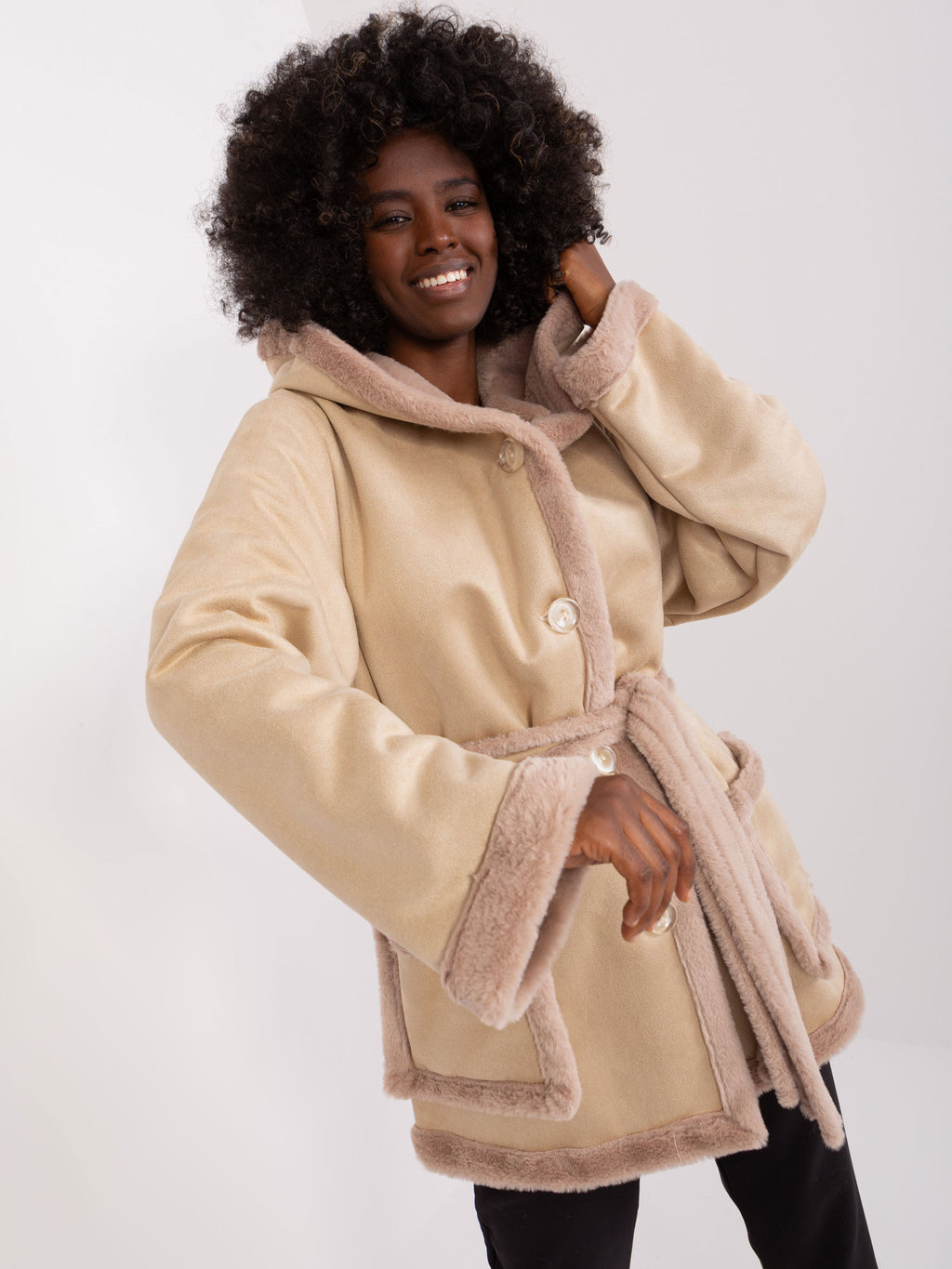 MELFIA AURELIA – Wintermantel für Damen mit Taschen