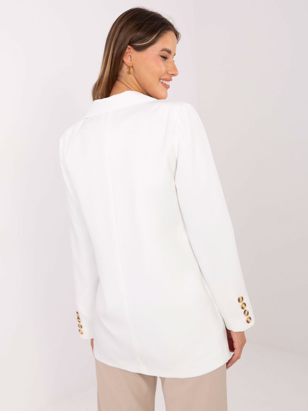 MELFIA Elegante Jacke mit Schulterpolstern