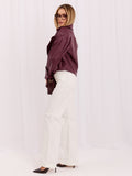 MELFIA Damenjeans mit Weitem Bein