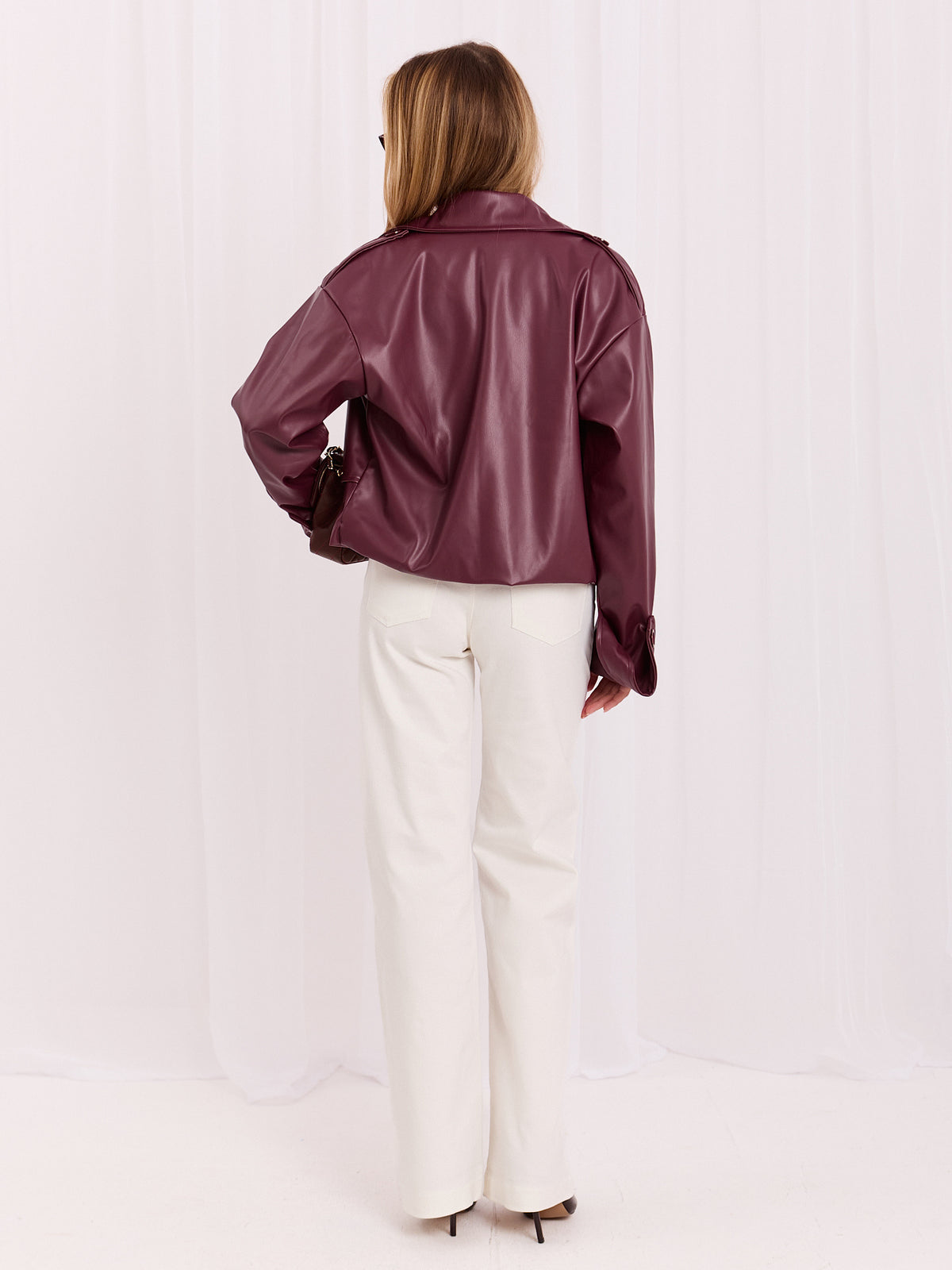 MELFIA Damenjeans mit Weitem Bein