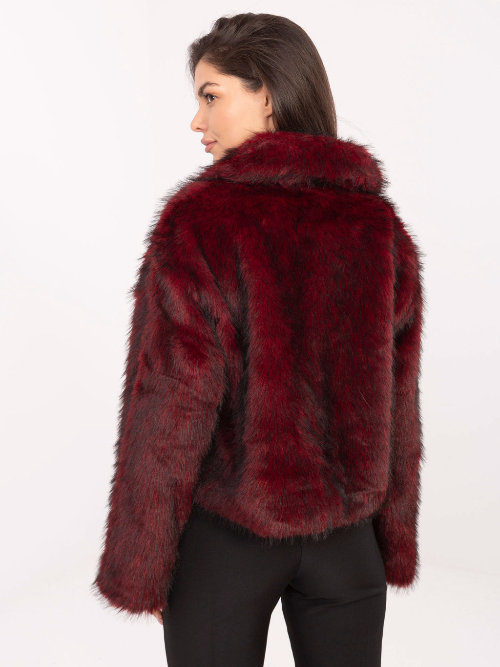 MELFIA ARIA – Elegante Damen-Pelzjacke mit Tasche