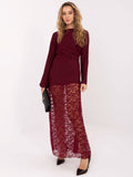 MELFIA Draped Evening Dress