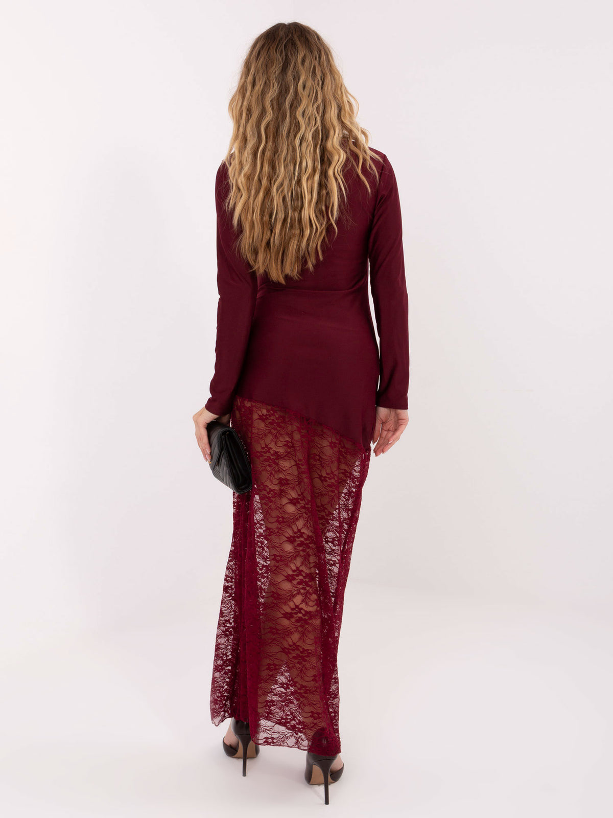 MELFIA Draped Evening Dress
