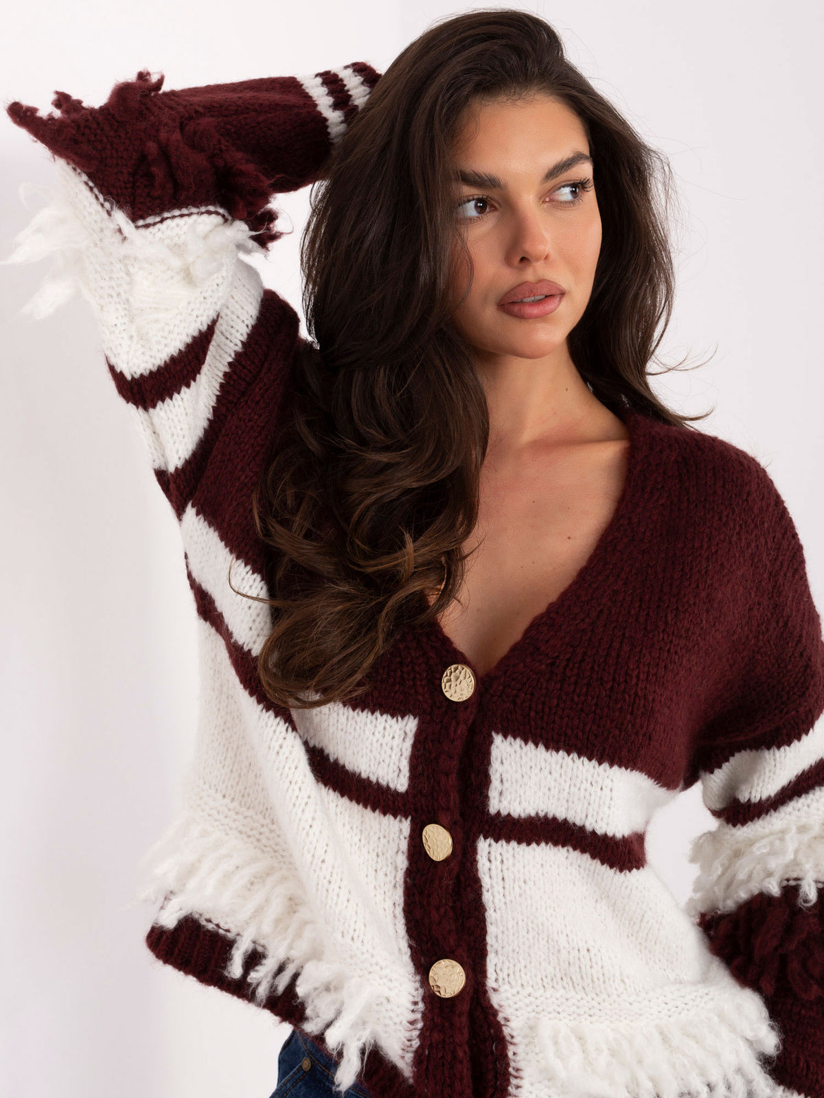 MELFIA® Cardigan mit Fransen