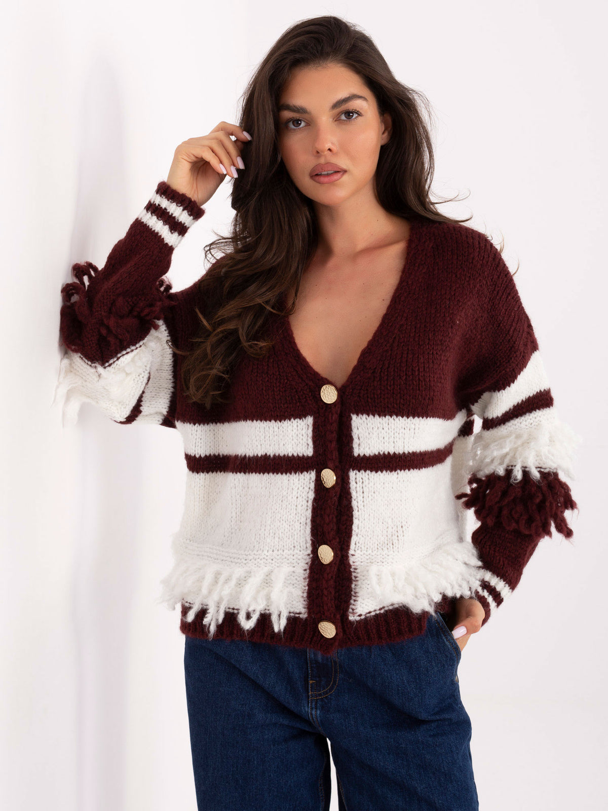 MELFIA® Cardigan mit Fransen
