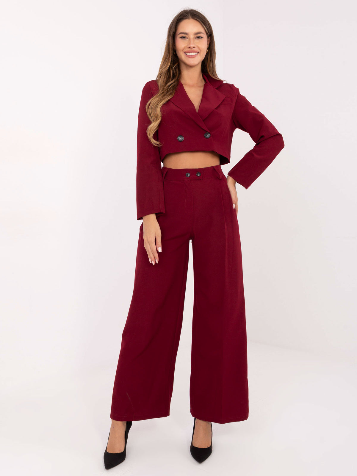 MELFIA  Damenanzug mit weiter Hose