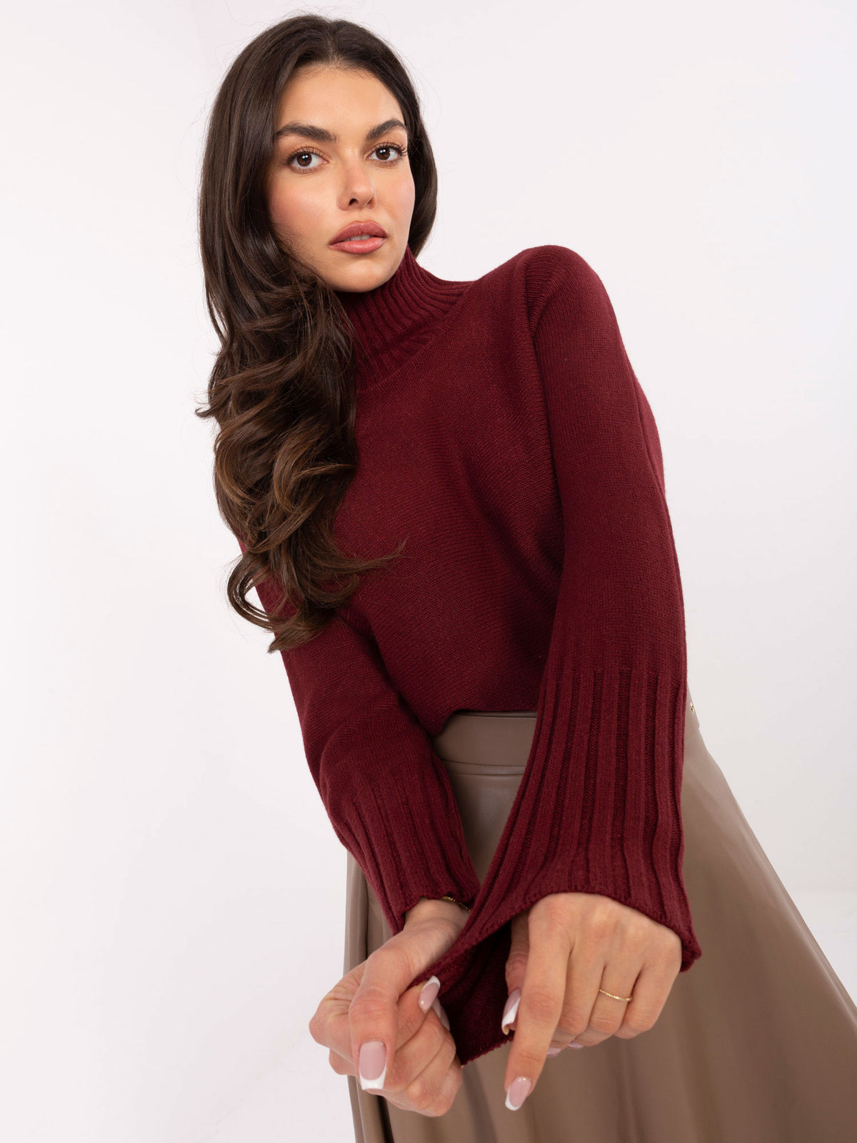 MELFIA  – Oversize-Rollkragenpullover