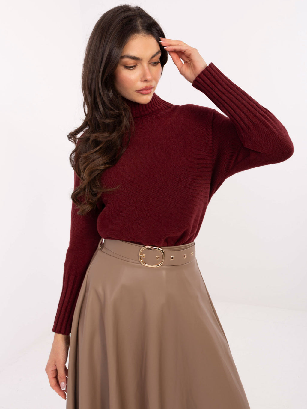 MELFIA  – Oversize-Rollkragenpullover