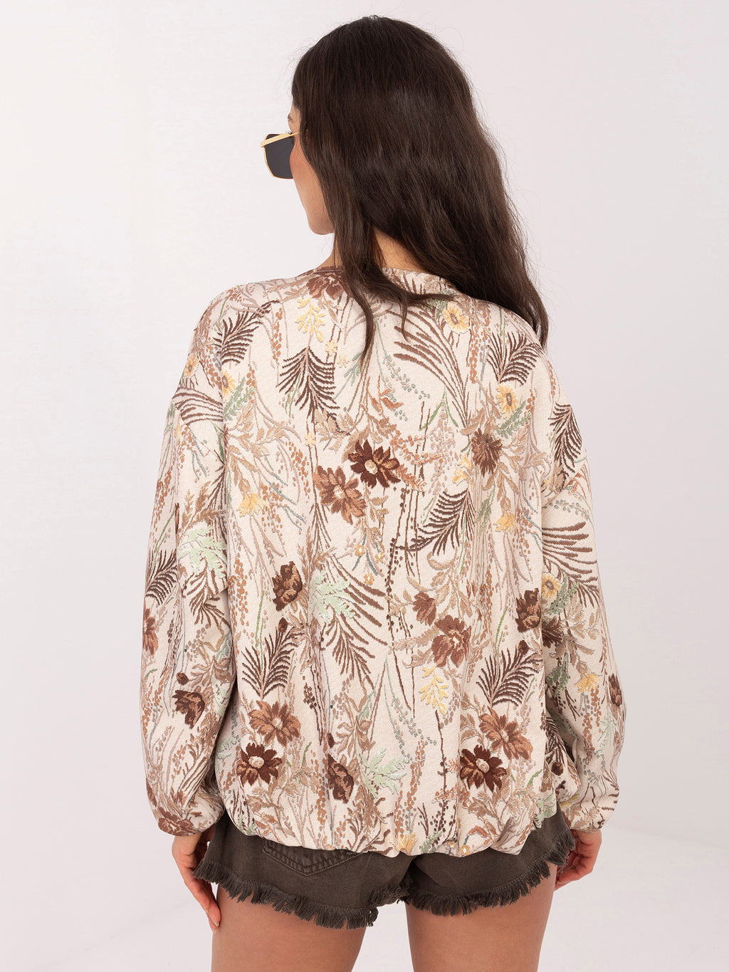 MELFIA Floral Bomber Jacket