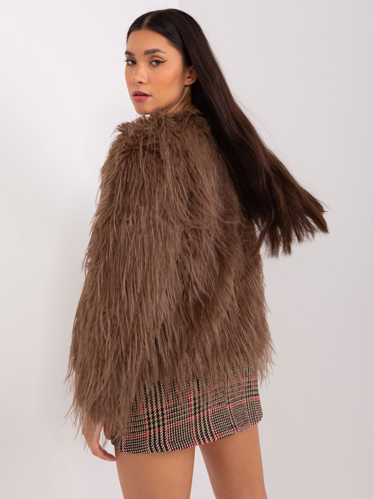 MELFIA NORA -Pelzjacke mit Futter
