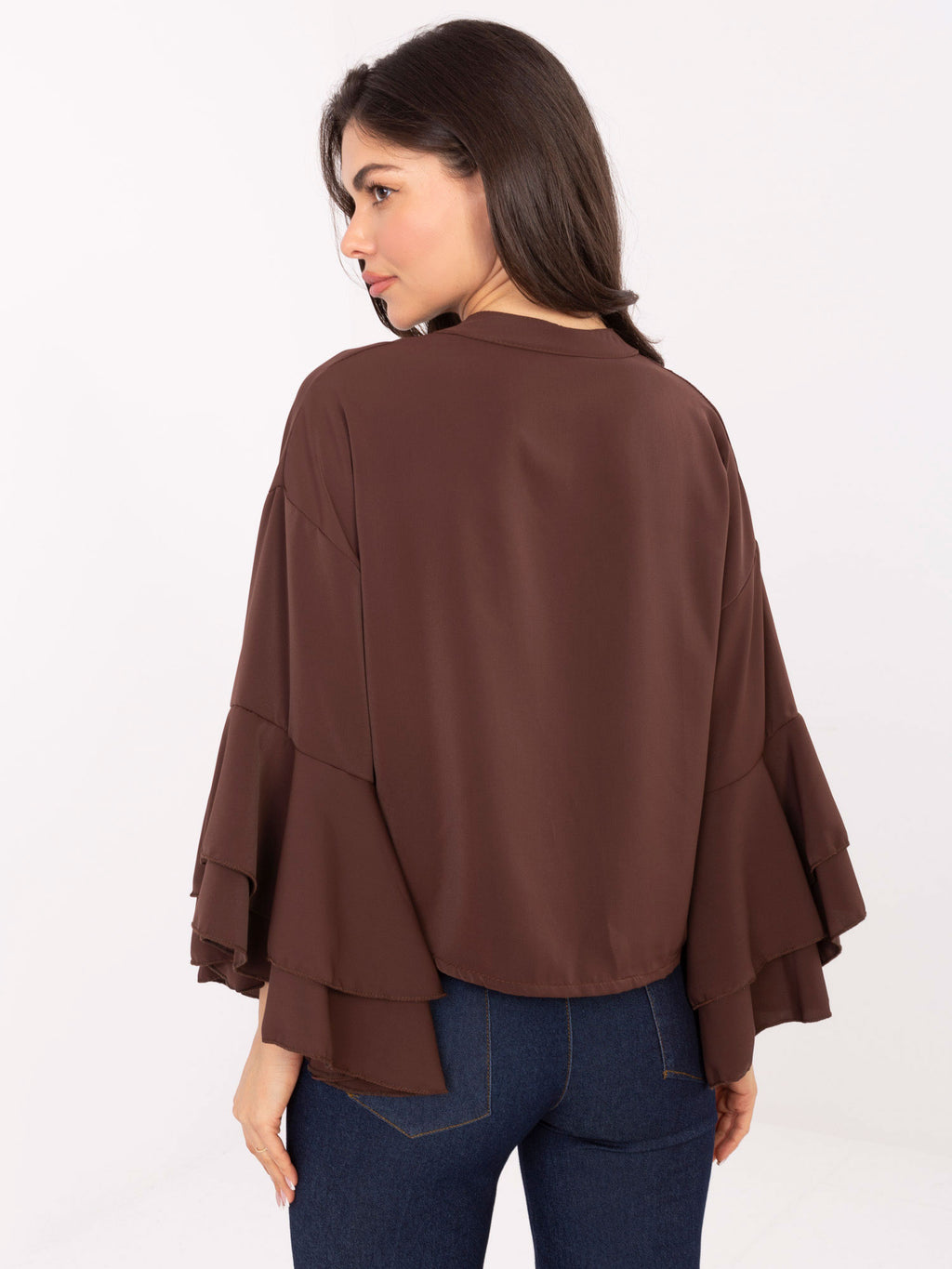 MELFIA Bluse mit Glockenärmeln