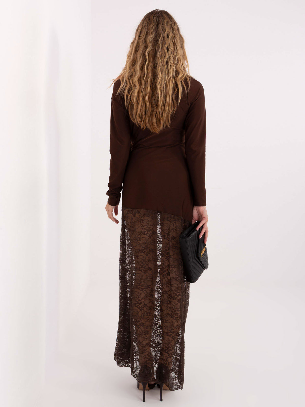 MELFIA Draped Evening Dress