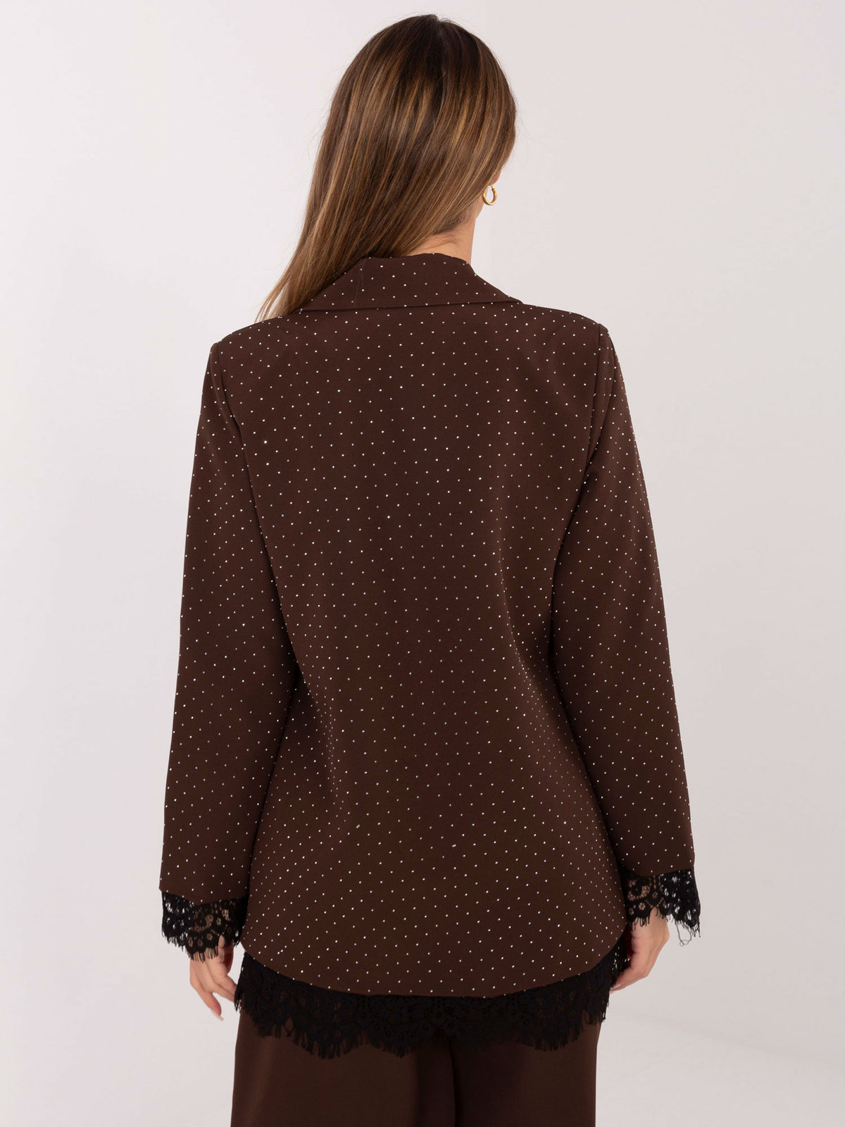 MELFIA Elegante Jacke mit Spitzendetails