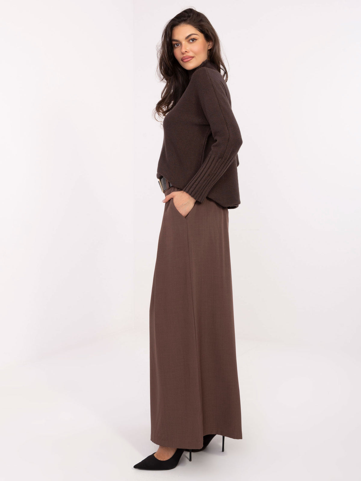 MELFIA Weite Hose mit Falten