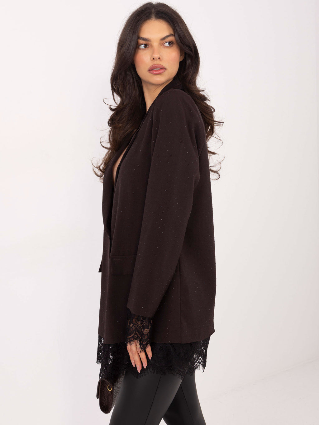 MELFIA Elegante Jacke mit Spitzendetails