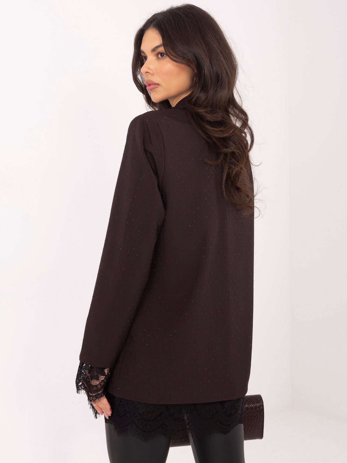 MELFIA Elegante Jacke mit Spitzendetails
