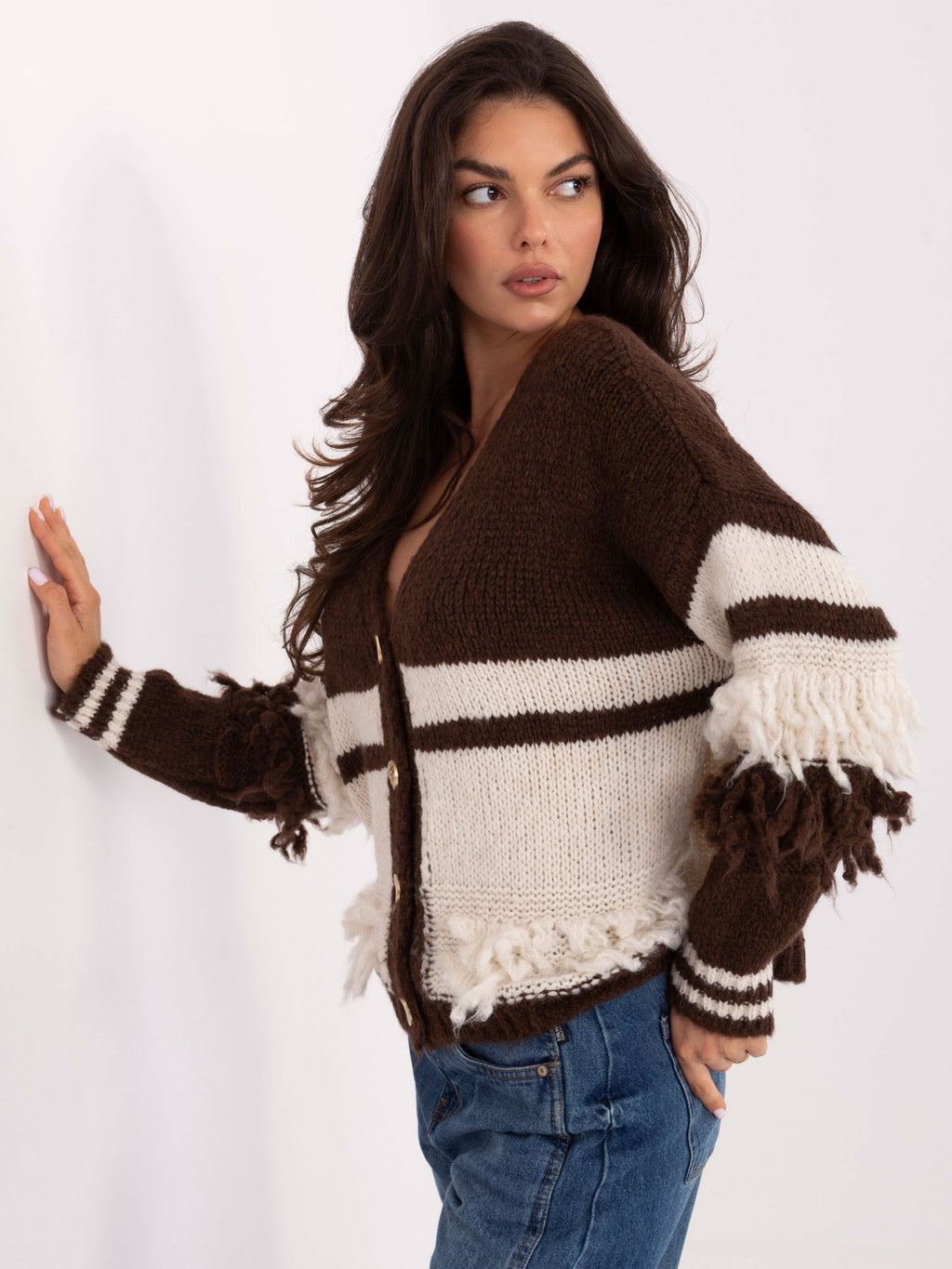 MELFIA® Cardigan mit Fransen