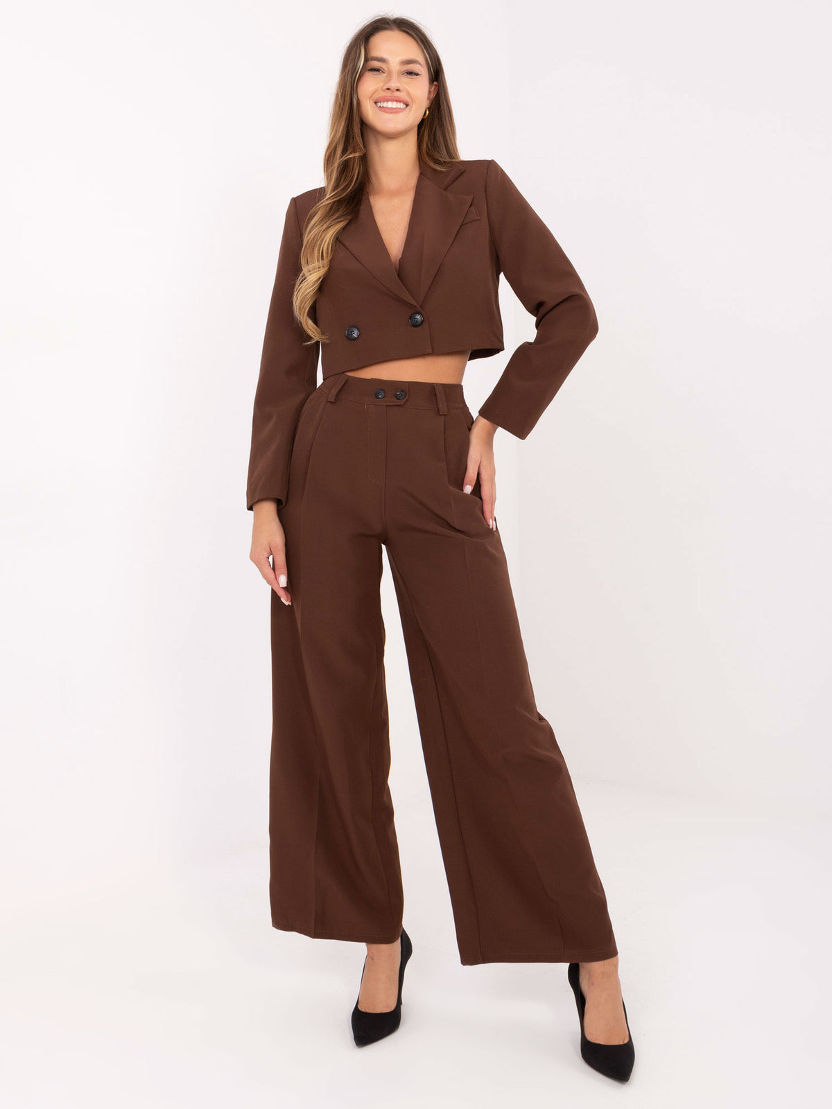 MELFIA  Damenanzug mit weiter Hose