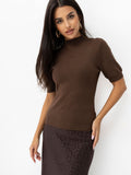 MELFIA  – Klassischer Pullover mit Kurzen Ärmeln
