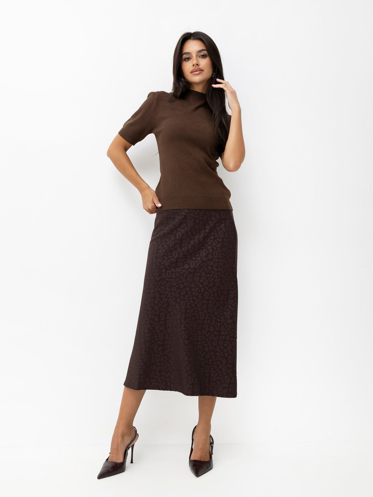 MELFIA  – Klassischer Pullover mit Kurzen Ärmeln