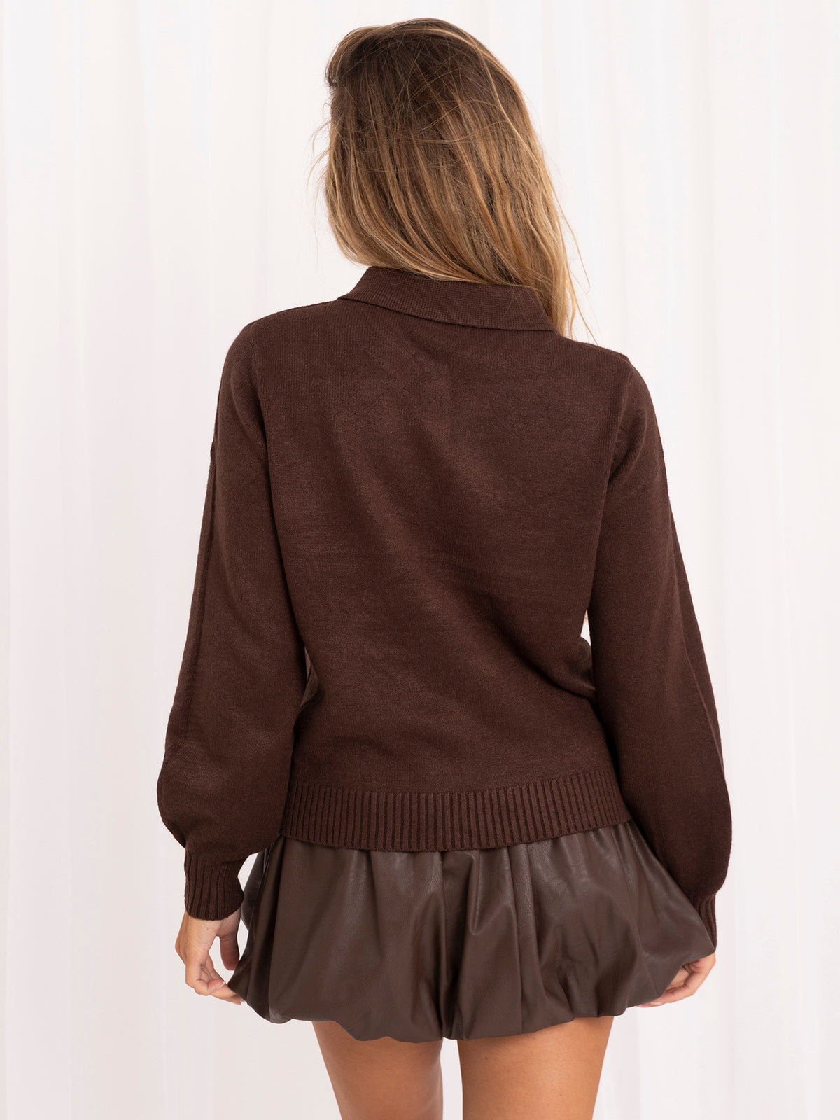 MELFIA® Pullover mit Kragen