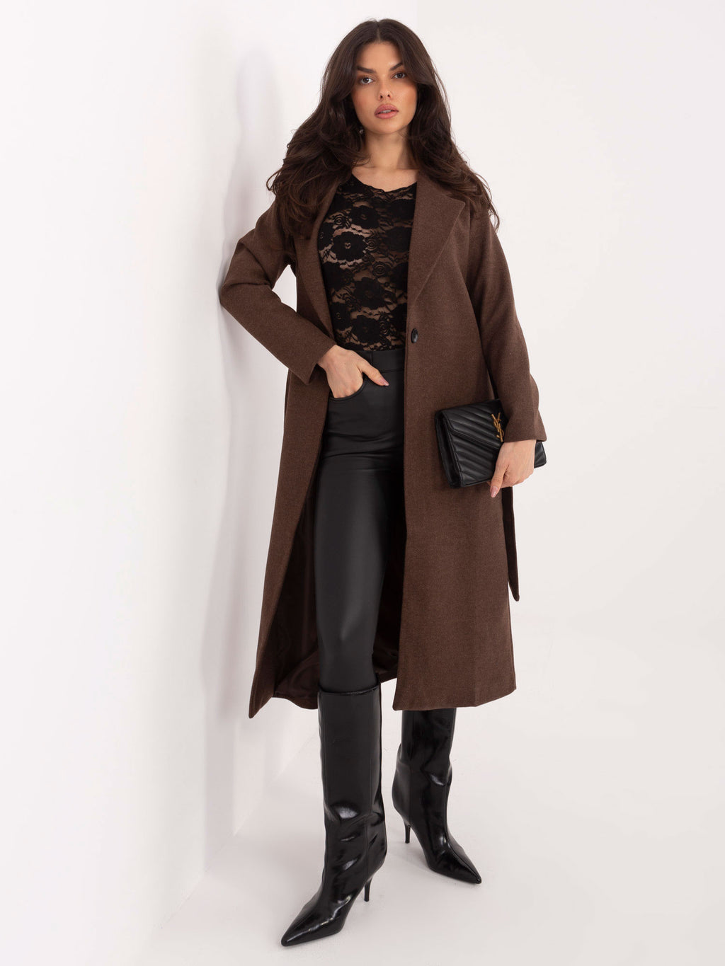 MELFIA BELLA – Mantel mit Bindegürtel
