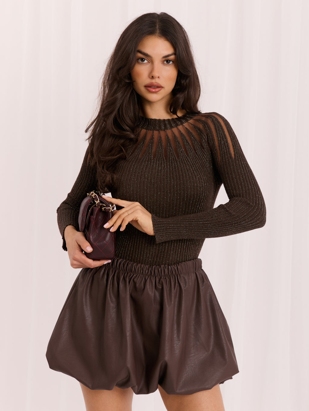 MELFIA® Pullover mit Netz-Einsätzen