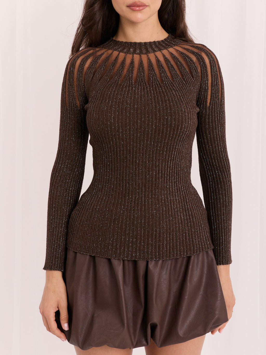 MELFIA® Pullover mit Netz-Einsätzen