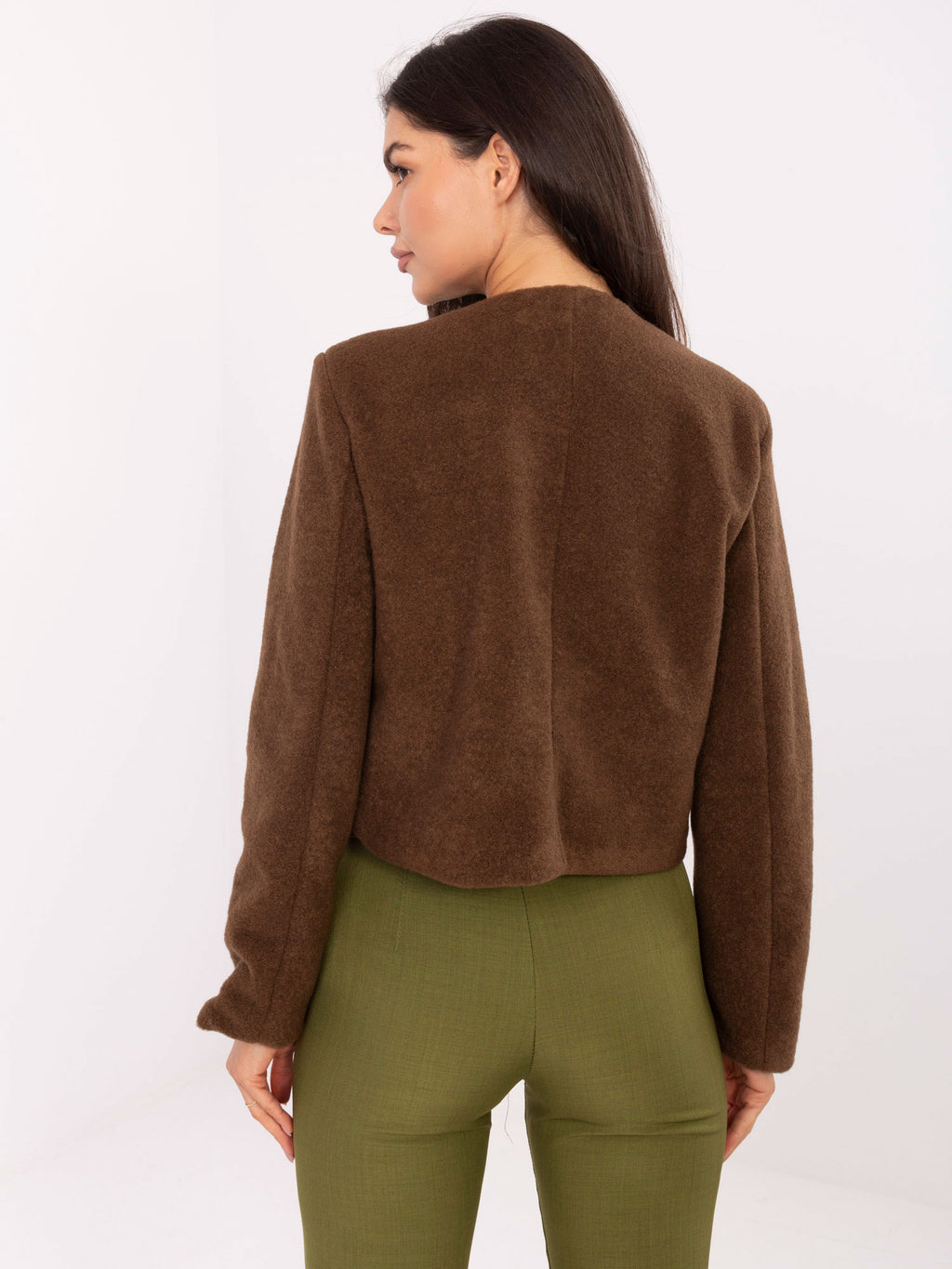 MELFIA Elegante Kurzjacke mit dekorativen Taschen