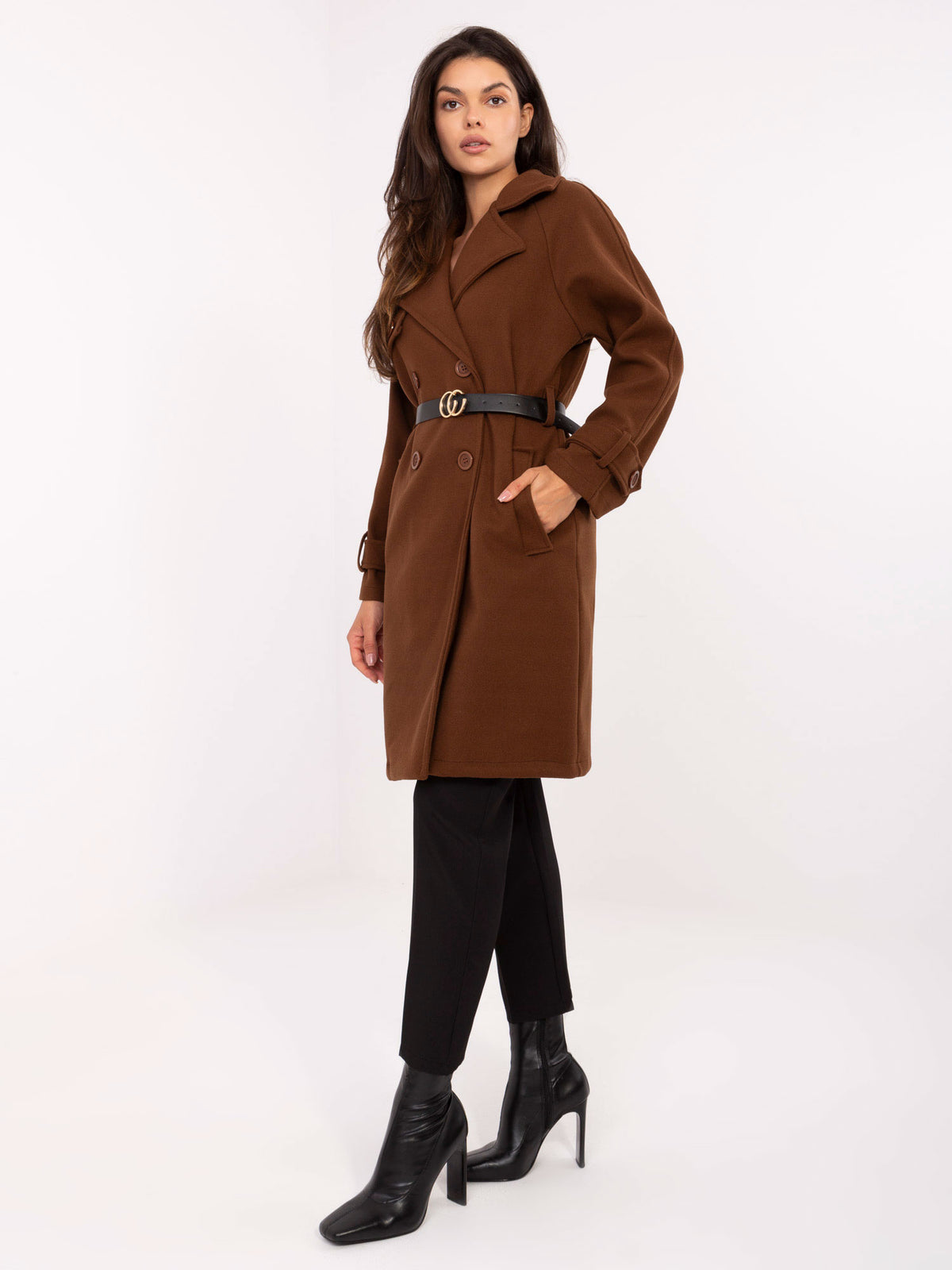 MELFIA Belted Coat