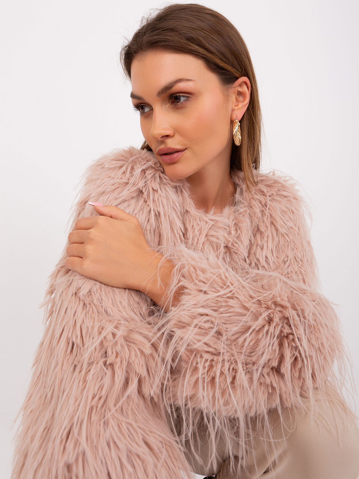 MELFIA NORA -Pelzjacke mit Futter