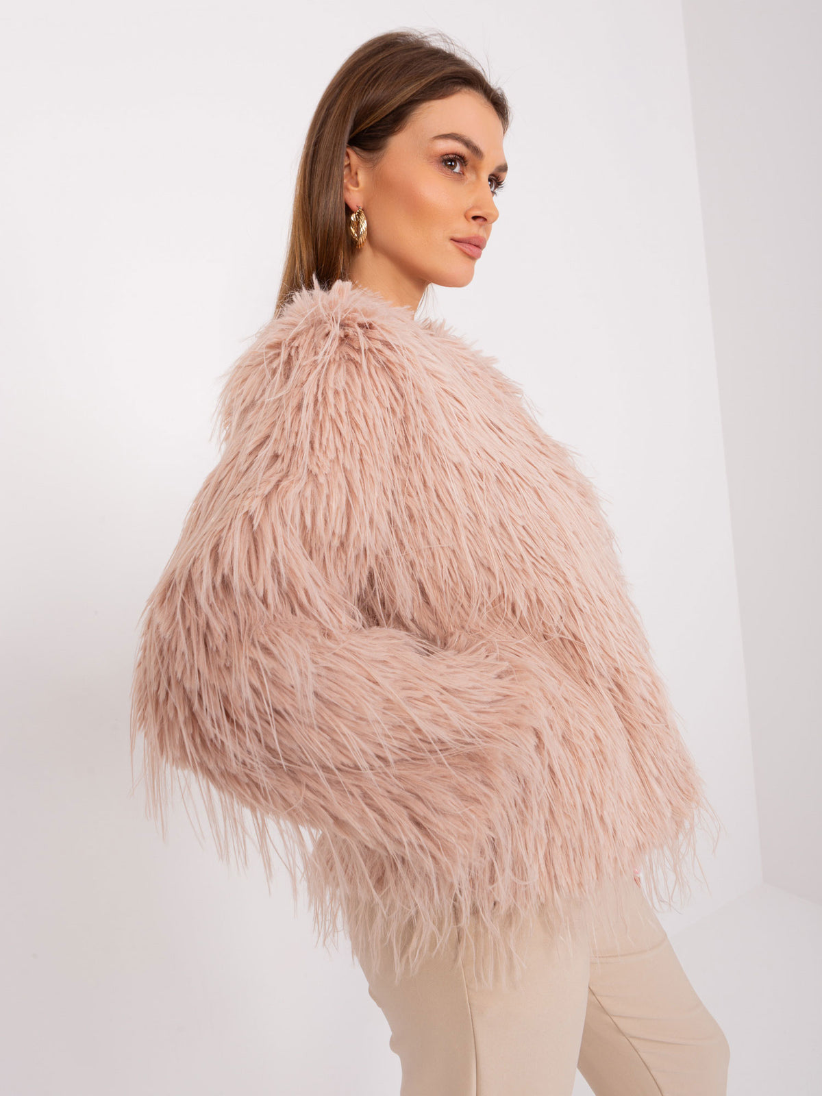 MELFIA NORA -Pelzjacke mit Futter
