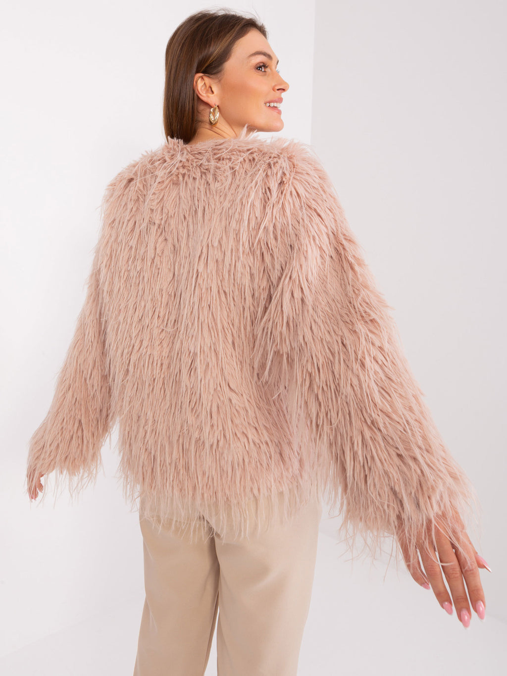 MELFIA NORA -Pelzjacke mit Futter