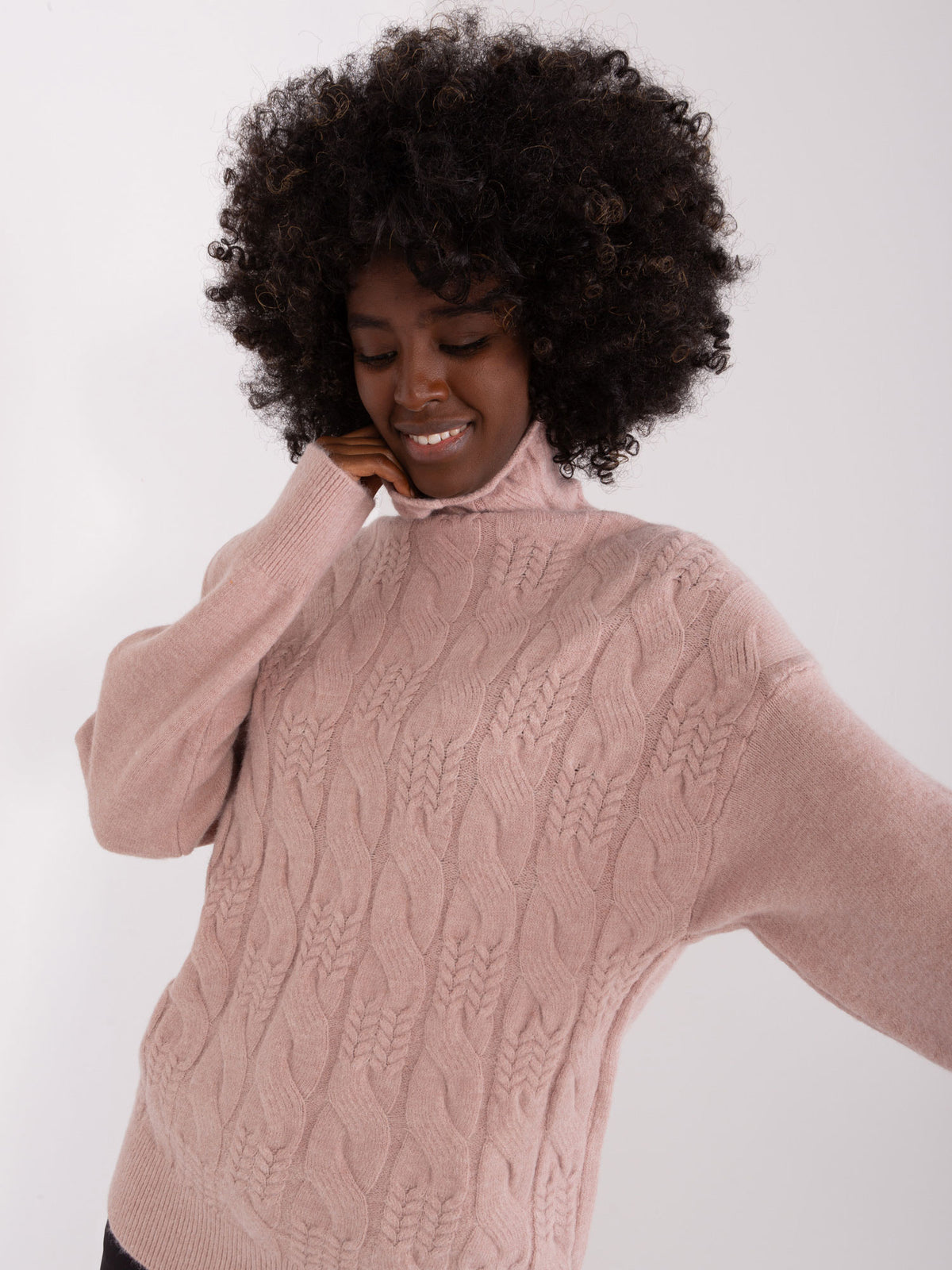 MELFIA  – Pullover mit Zopfmuster