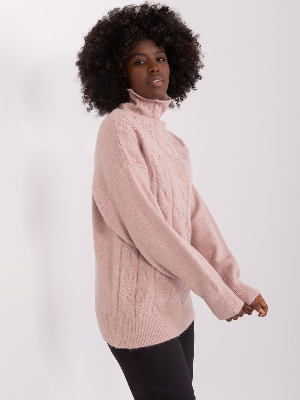 MELFIA  – Pullover mit Zopfmuster