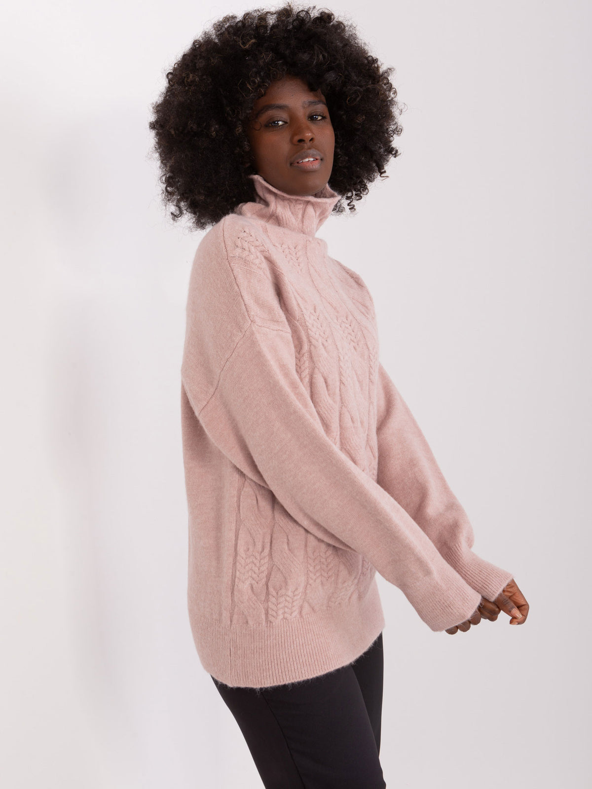 MELFIA  – Pullover mit Zopfmuster