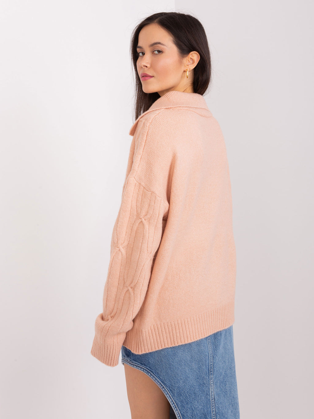 MELFIA – Lockerer Zopfstrickpullover